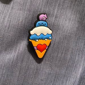 Crocs Jibbitz, Crocs charms, Ice cream cone